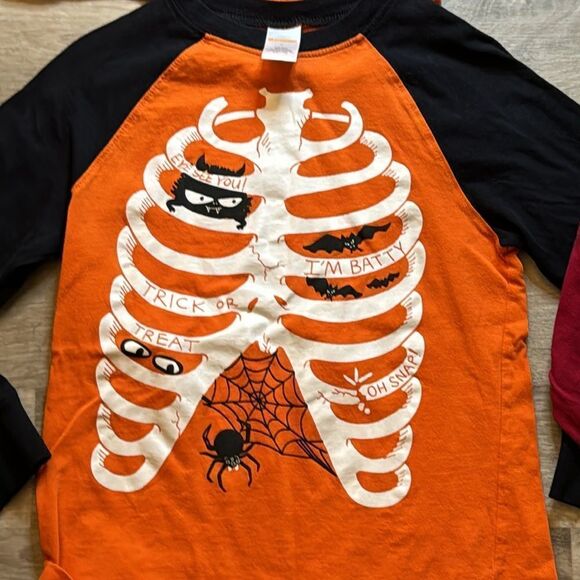 Gymboree Holiday Kids shirt bundle. 4 shirts. Size 7-8. Halloween & X-Mas themed - Picture 4 of 5